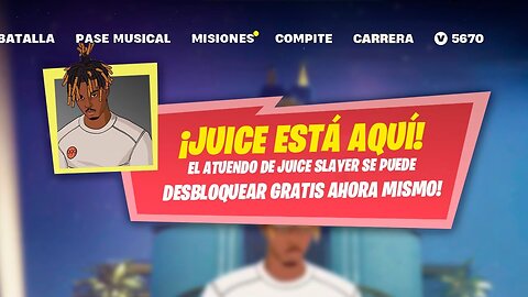 ¿Cómo CONSEGUIR la SKIN de JUICE WRLD en FORTNITE? 🔥🎁 *¿FUE CANCELADA?*