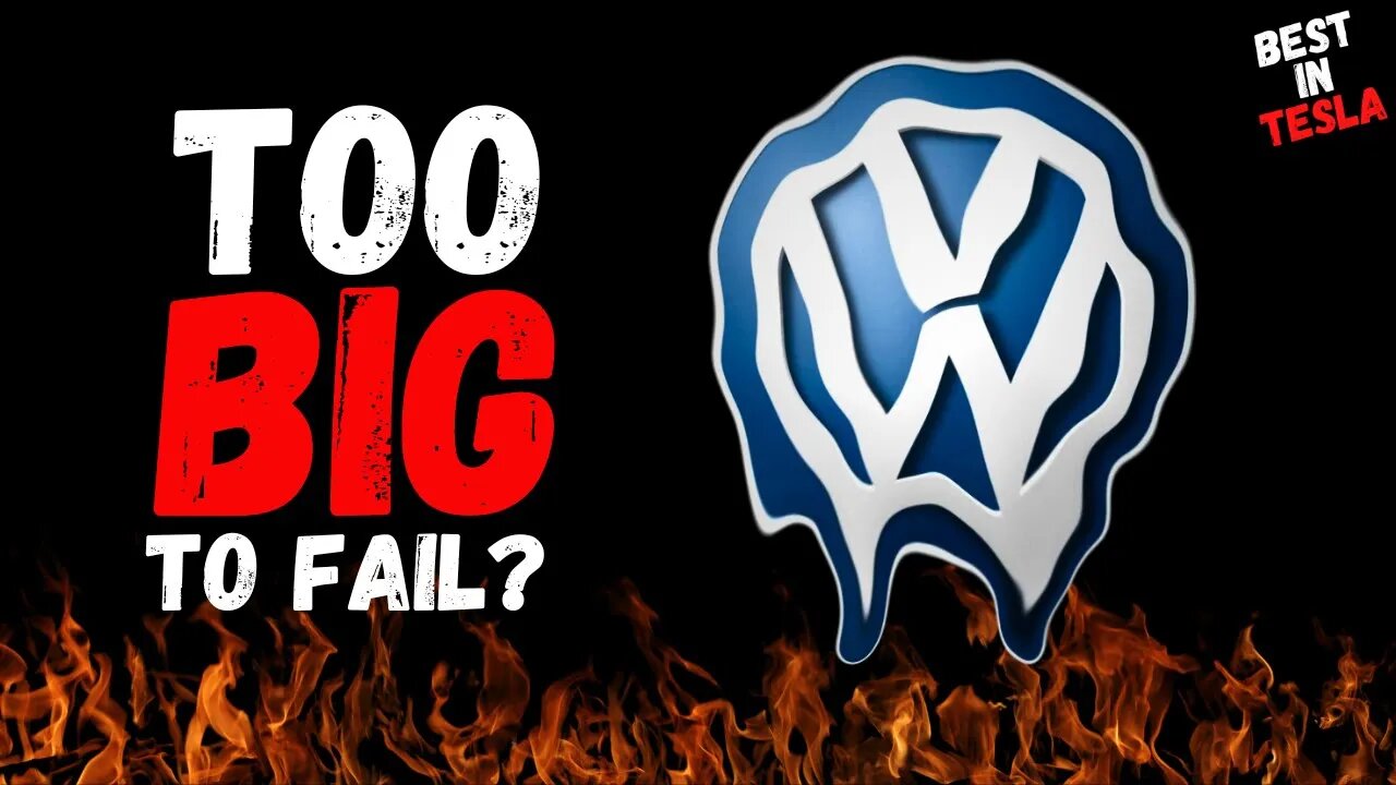 Too Big To Fail? Or Too big to bail out? VW's MOUNTAIN of Debt!