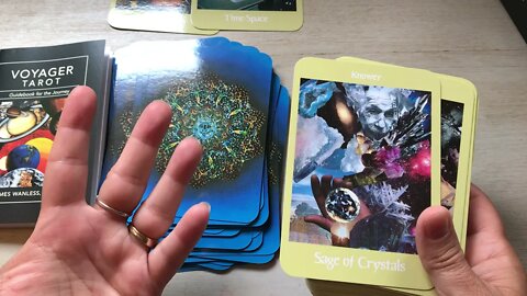 Walkthrough/review of Voyager Tarot by James Wanless PH.D