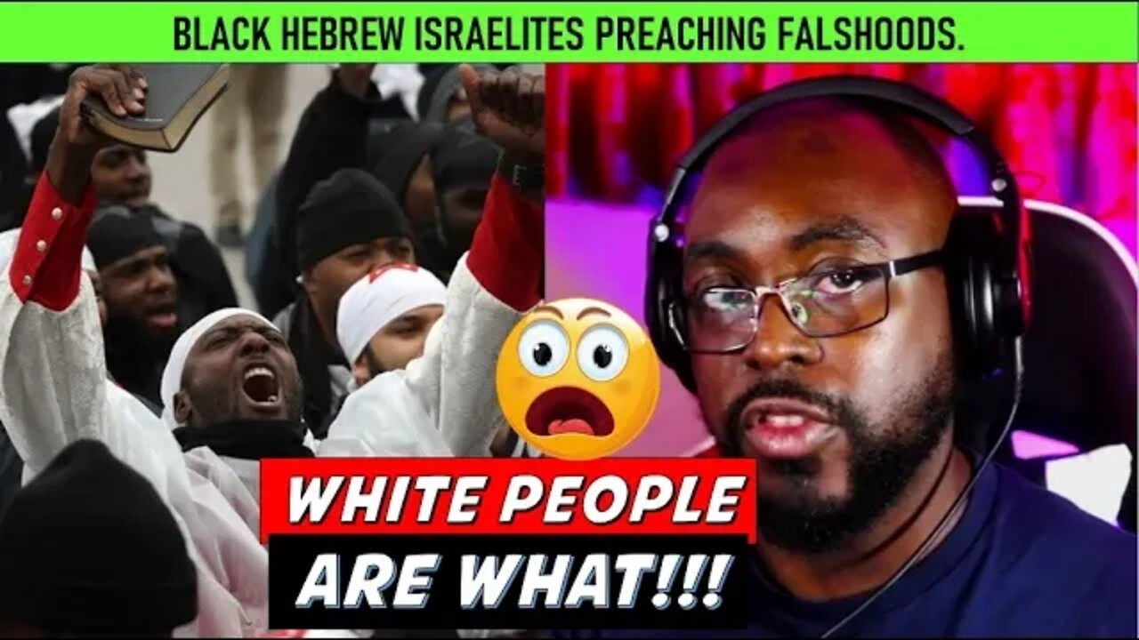 Black Hebrew Israelites Call White People the D*VIL, What Do the Bible Say? [Pastor Reaction]