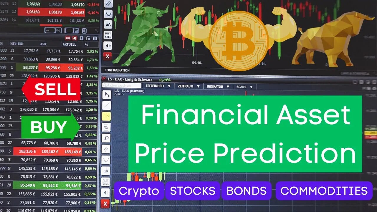 FINANCIAL ASSETS PRICE PREDICTION | TRADING SERIES | CRYPTO PRICES | INVESTING | STOCKS | FINANCE 🤑