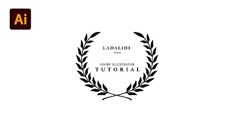 Using Brushes To Create Laurel Easily In Adobe Illustrator