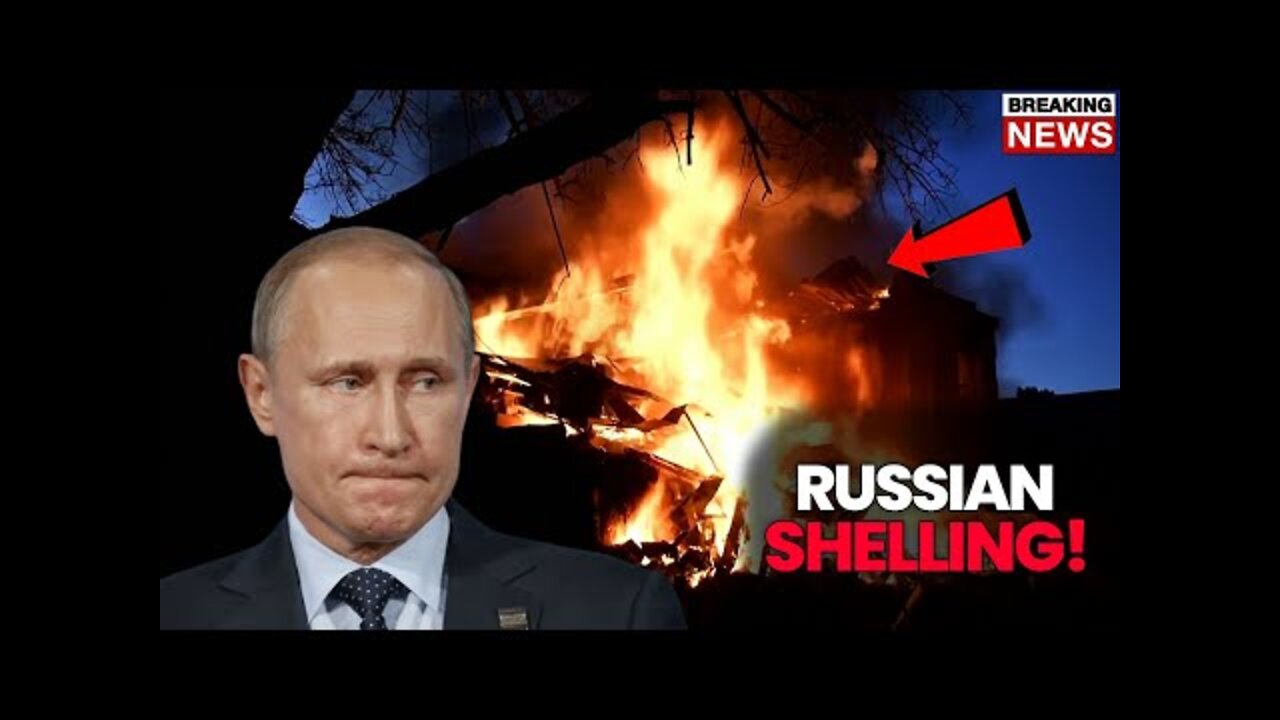 BIG EXPLOSION! Russian bombing destroyed two buildings!