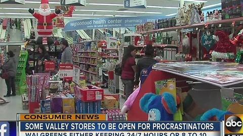 List of stores open Christmas day for the last minute shopper