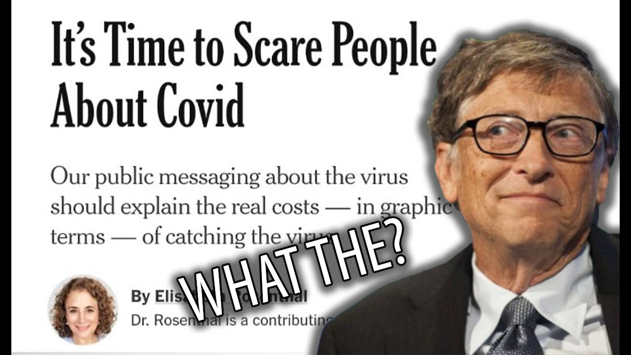 NY Times says "We Need to SCARE People" About Coronavirus with Videos of Dead People