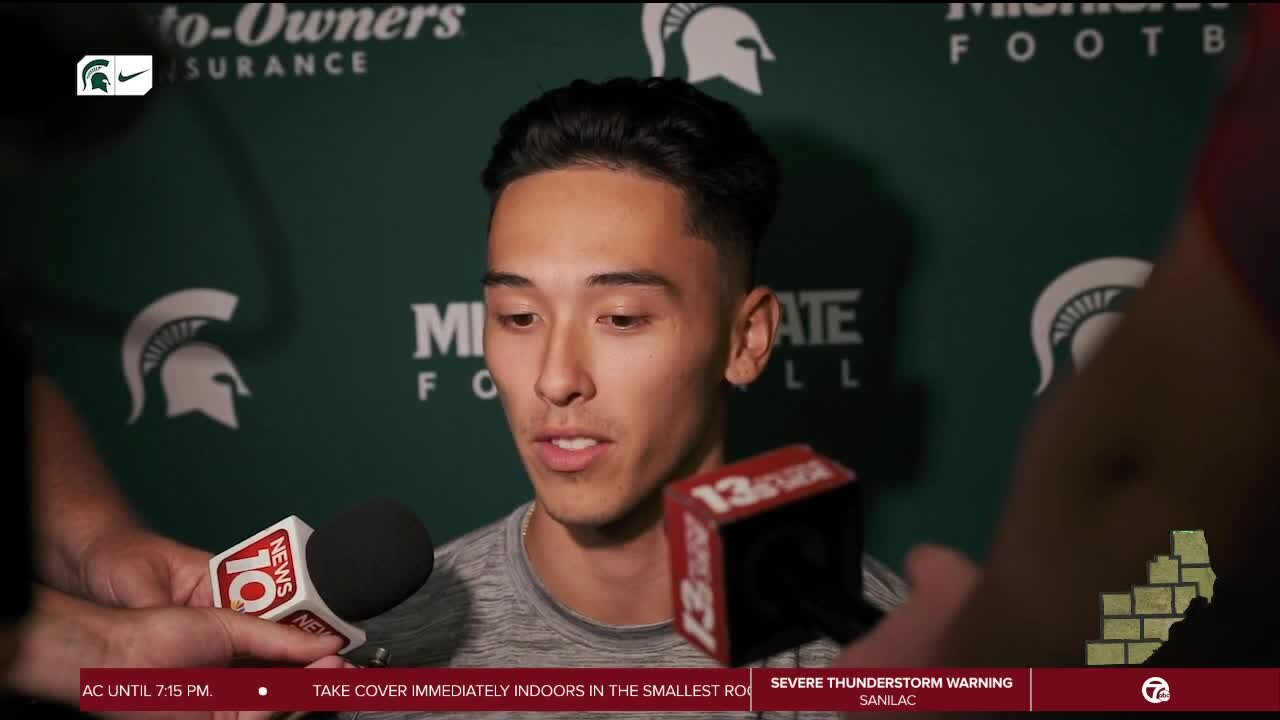 QB battle underway as Michigan State opens fall camp