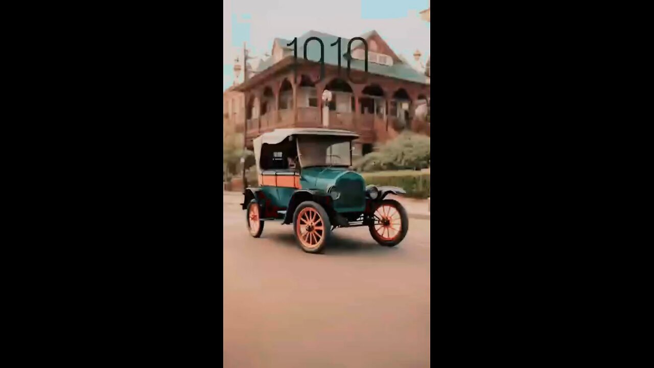 1910 to 2024 old car start to new time