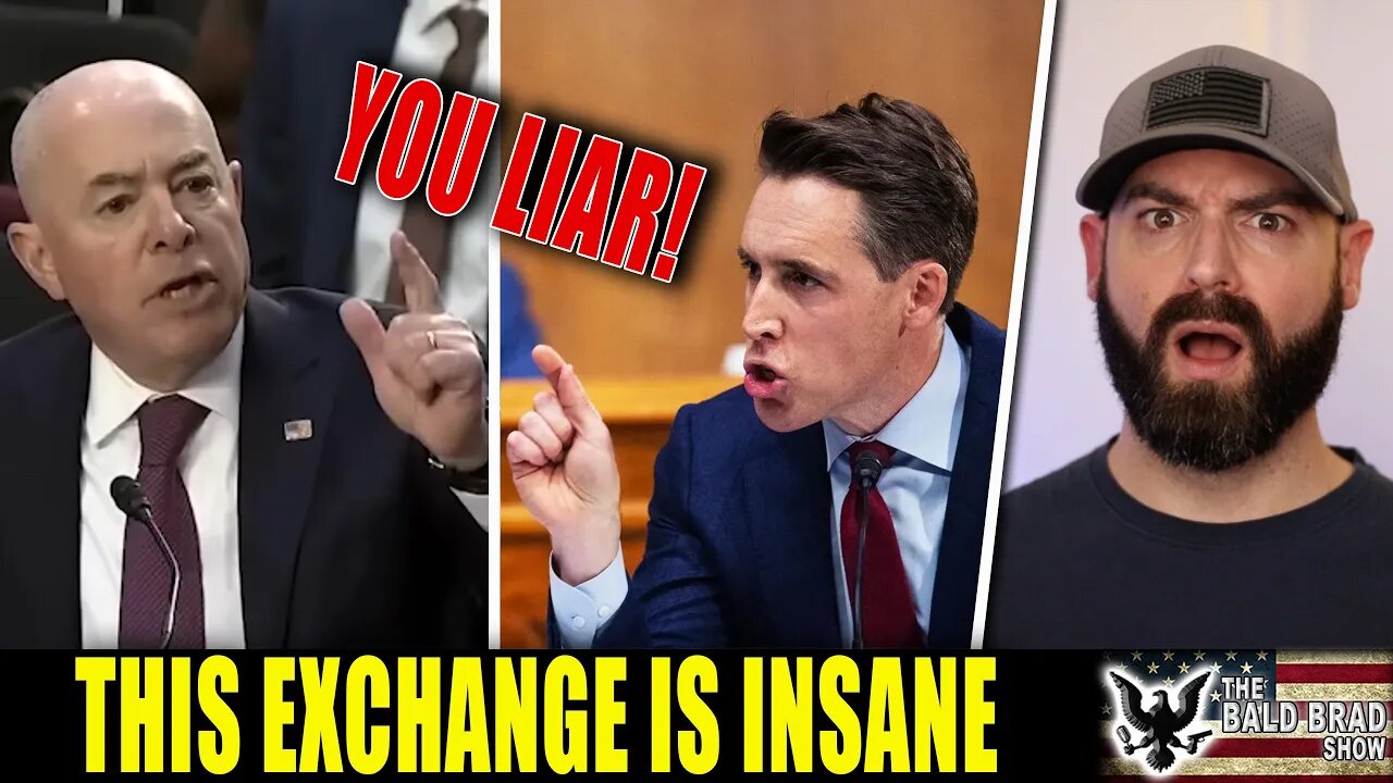 Josh Hawley Explodes At Mayorkas Over App He Says Helps Illegal Immigrants Enter US