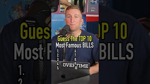 MOST FAMOUS BILLS! Can You Name All 10? #shorts #bill #top10 #names #famous #celebrities