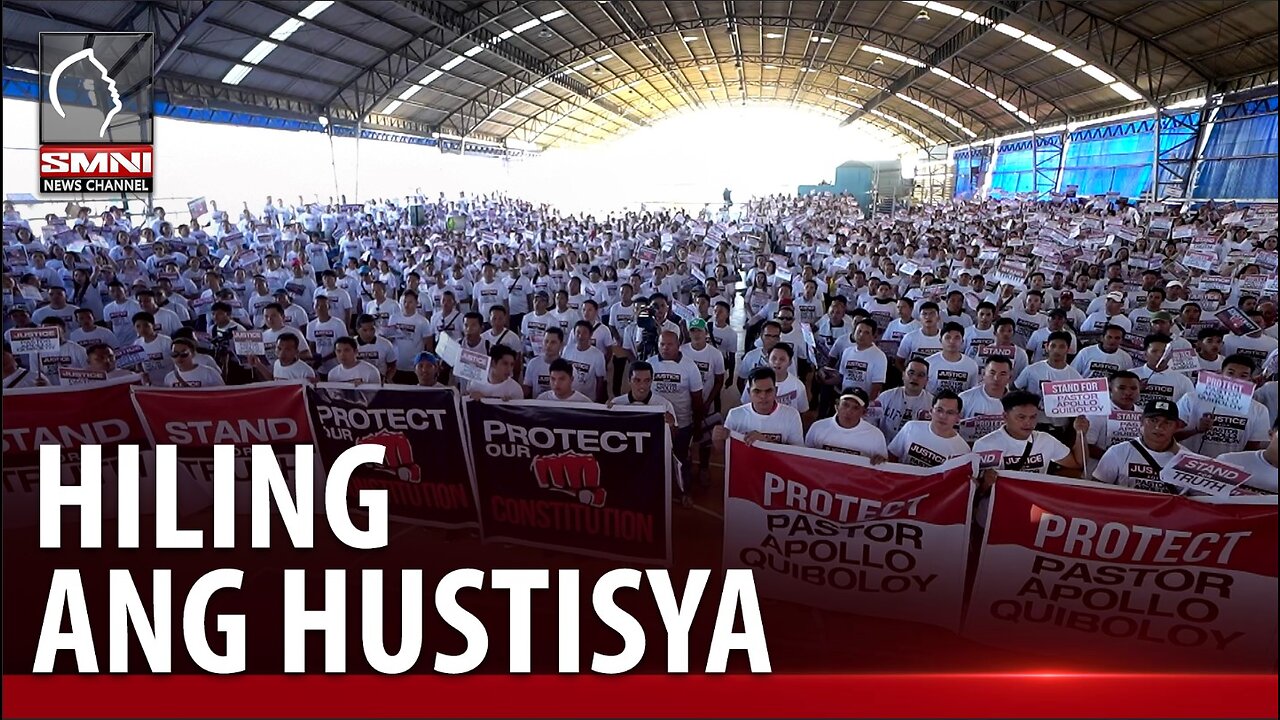Mga tagasuporta ni Pastor Apollo sa Davao City, hiling ang hustisya sa butihing Pastor