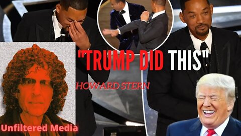 Howard Stern & CNN Blame TRUMP for Will Smith Slapping Chris Rock! (Will Smith Apologizes)