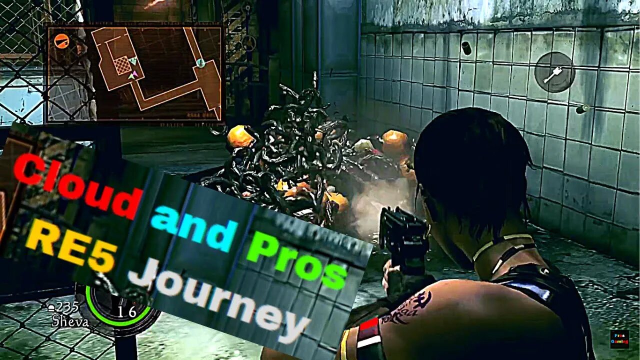 Cloud and Pros in chapter 1-2 | Resident Evil 5 (part 1)