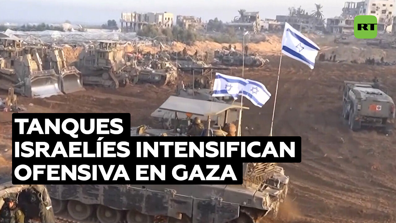 Israel avanza en sus ataques en el sur de la Franja de Gaza e insta a evacuar a la población