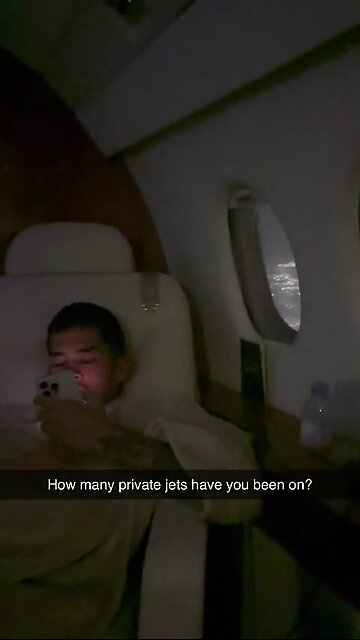 Late Night On The Private Jet With Sneako!