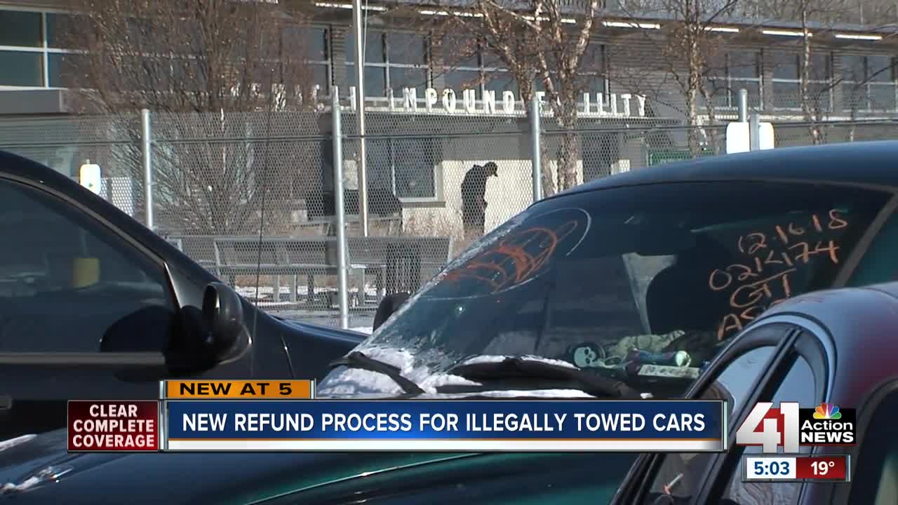 KCMO unveils refund process for illegally towed cars