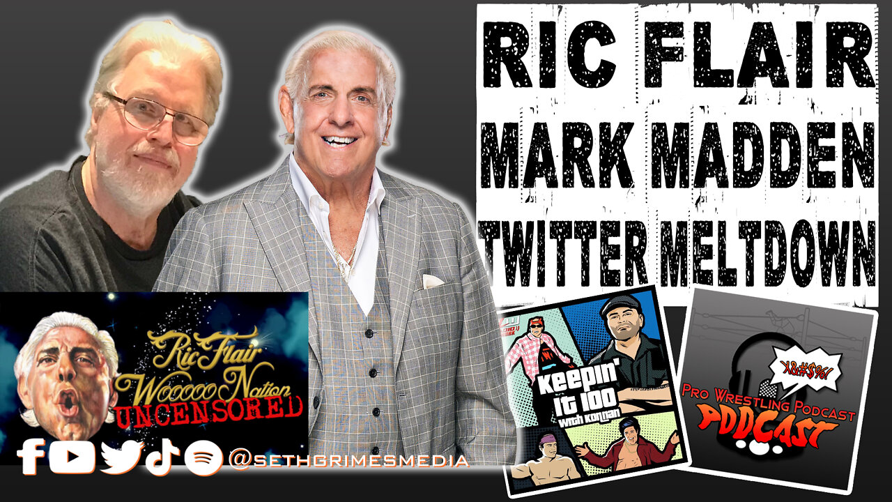 Ric Flair VS Mark Madden BEEF | Clip from the Pro Wrestling Podcast Podcast | #ricflair #markmadden