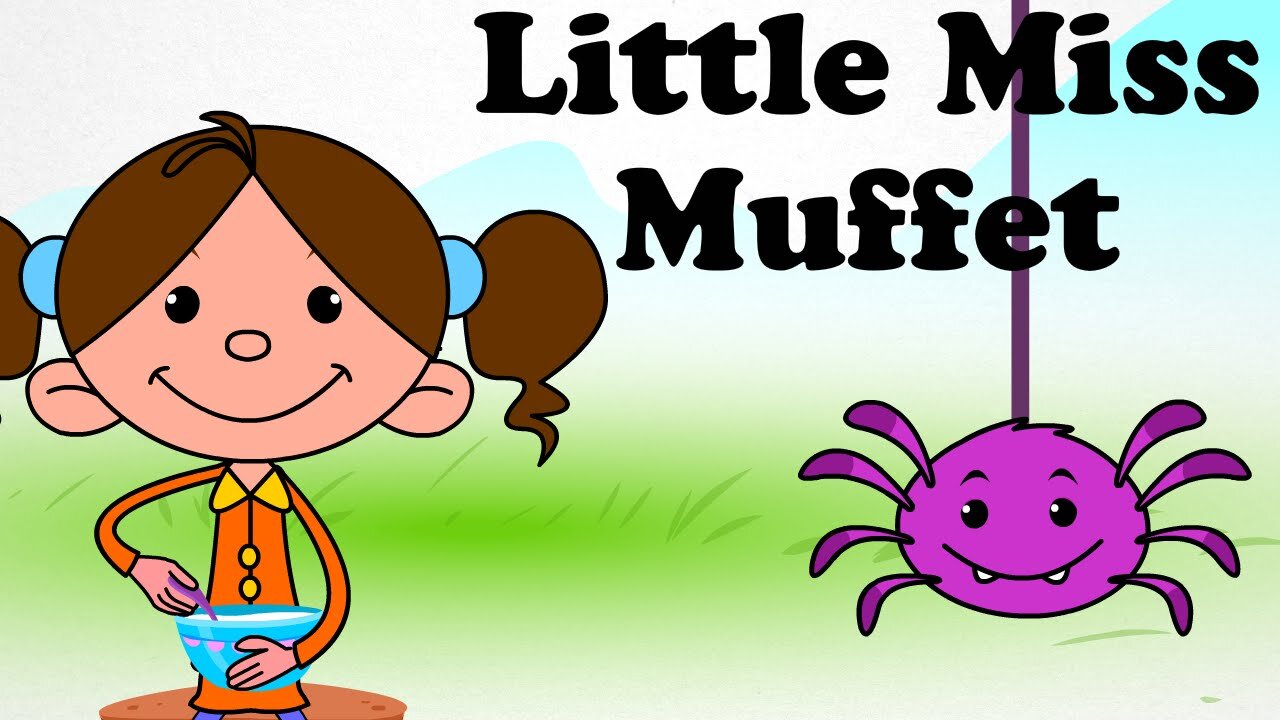 Little Miss Muffet Poem 2024 - New Nursery Rhyme Songs 2024 - Cartoons for Babies - English Poems