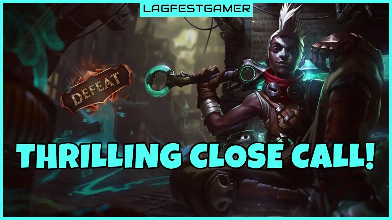 Thrilling Close Call! - Ekko League of Legends ARAM Gameplay