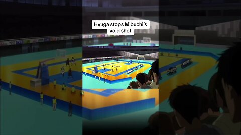 Hyuga stops Mibuchi’s void shot 🥶 #anime #kurokonobasket #fyp