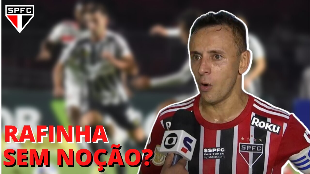 🚨VEJA ISSO | Rafinha exalta jogo do São Paulo depois da derrota para o Santos