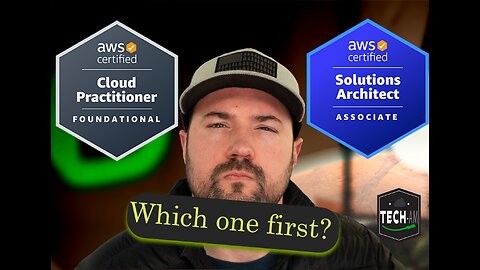 Get the Solutions Architect Associate first! Even with no experience!