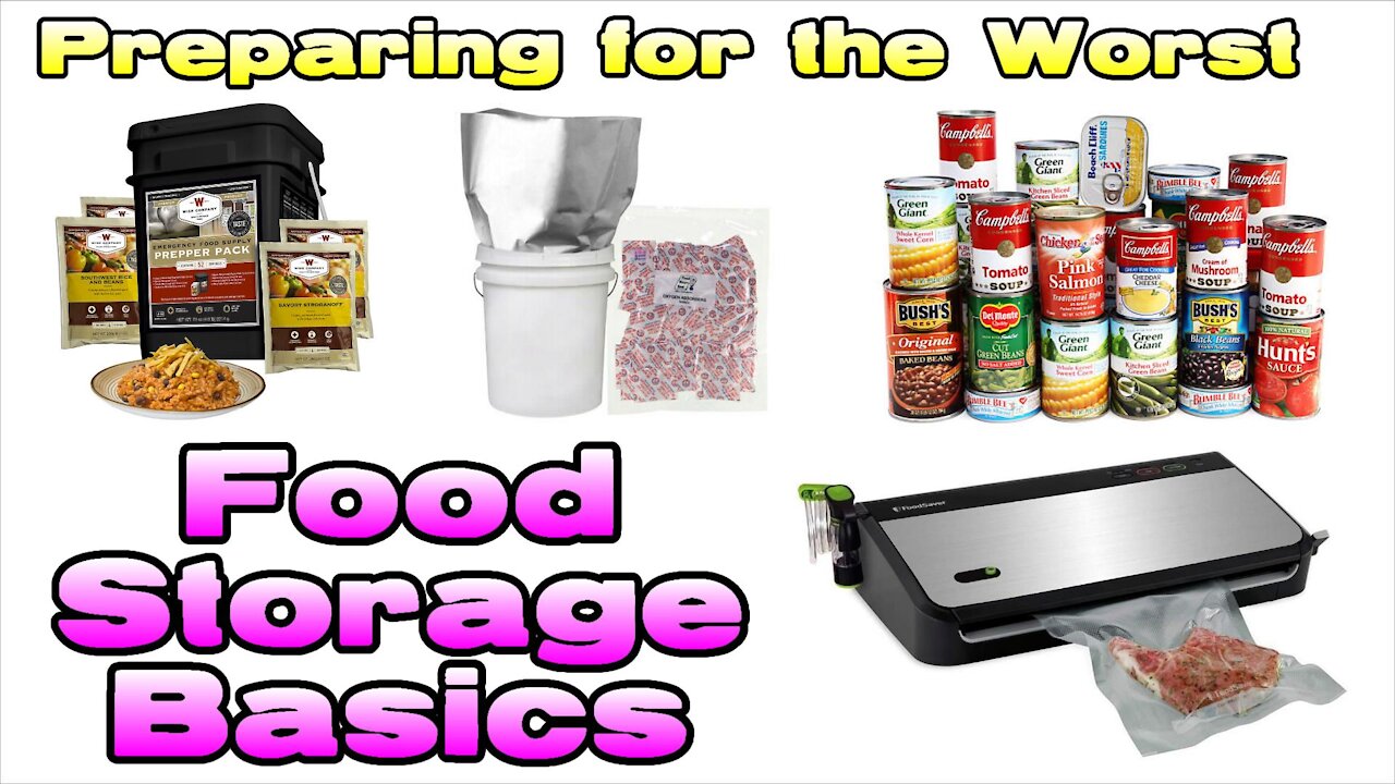 Food Storage Basics - Preparing for Shortages