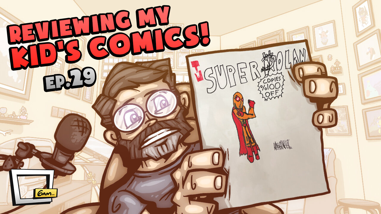 Reviewing my 9-Year-Old's Comics: Super Nolan (reboot) Issue 1