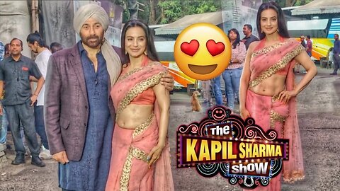 The Beautiful Jodi - Sunny Deol & Amisha Patel At The Kapil Sharma Show | Gadar - 2 Special Show