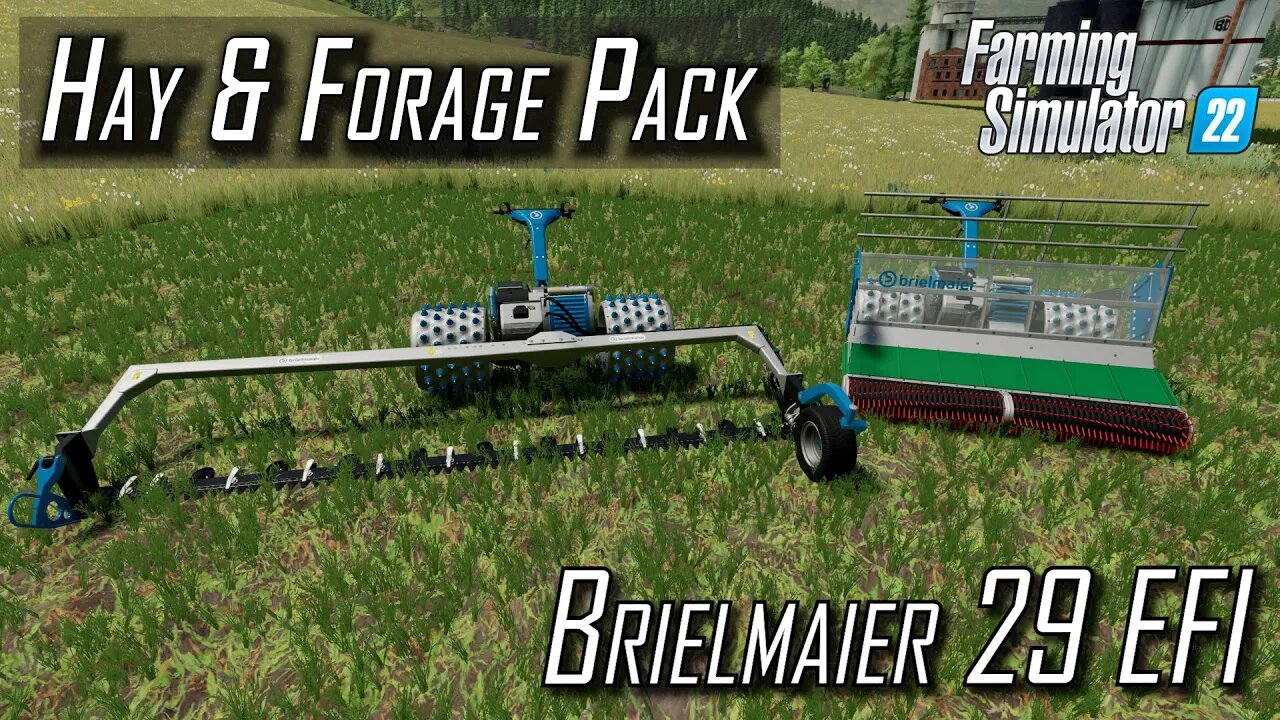 🚨 Hay and Forage Pack 🚨 Brielmaier 29 EFI Mower & Windrower 🚨 Farming Simulator 22