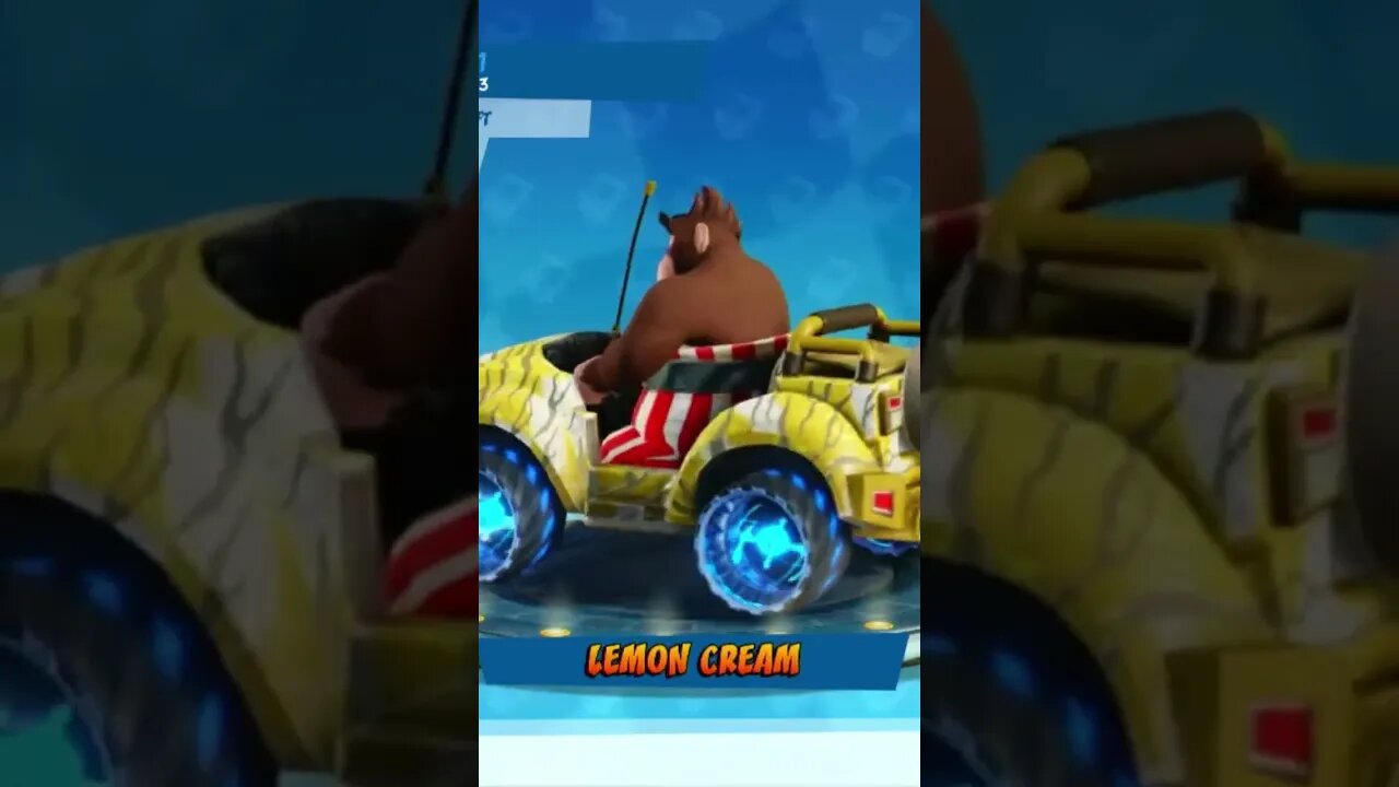 Lemon Cream Paint Job Showcase - Crash Team Racing Nitro-Fueled