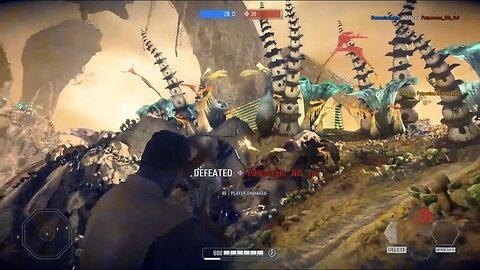 Finn Destroys Palpateam_NO_1v1! 22,287 Score & 22 Eliminations - Heroes Vs Villains - Battlefront II