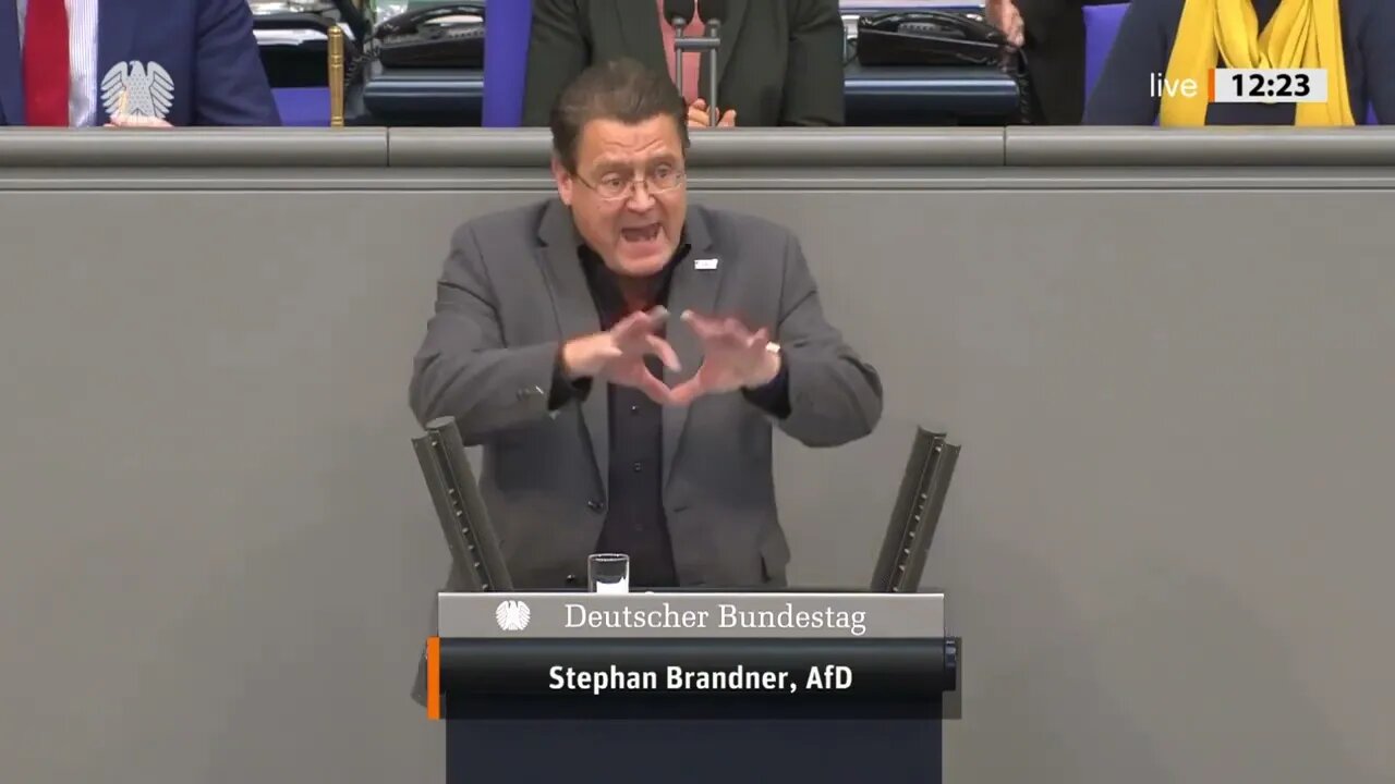 Stephan Brandner teilt knallhart gegen die Klima Terroristen und ihre Unterstütz