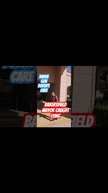 Mayor Karen Goh caught lying to the public