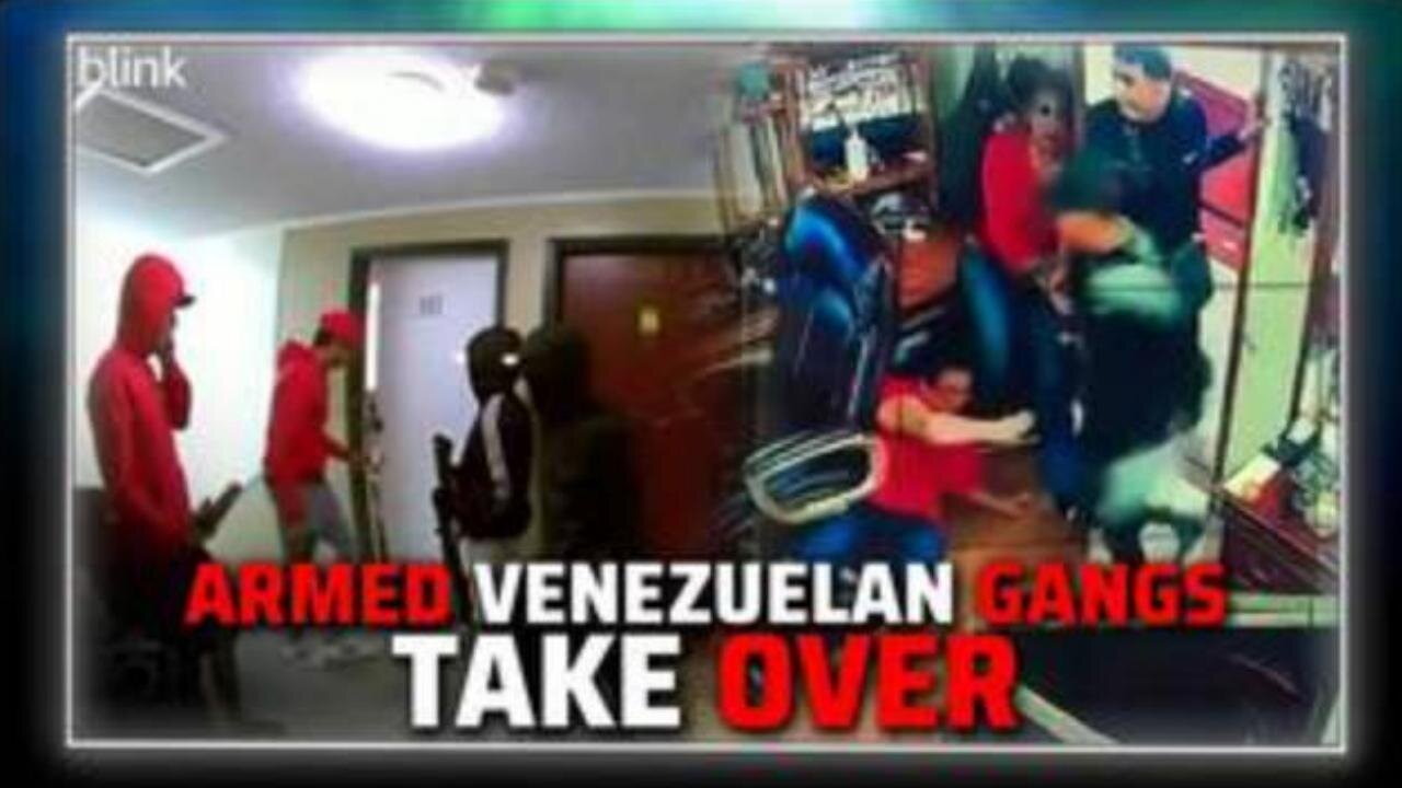 Illegal Aliens Hijacking School Buses, Armed Venezuelan Gangs Takeover Apt Complex!