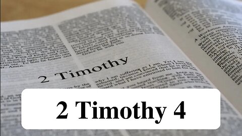 2 Timothy 4