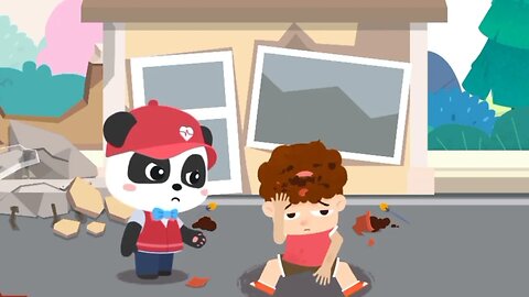 Earthquake Safety Tips | Children Learn How To Be Safe | Babybus Game