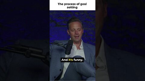 The process of goal setting.