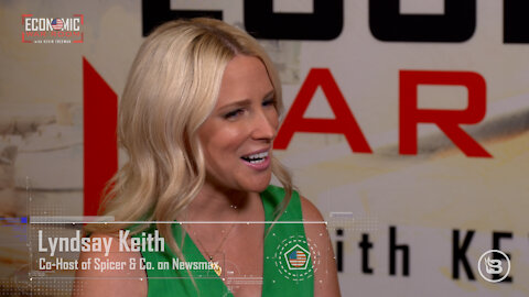 Kevin Freeman talks with Newsmax Host Lyndsay Keith at NRB 2021