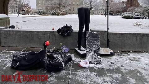Anti-Christian Baphomet Statue Erected Near NH State House Gets Destroyed