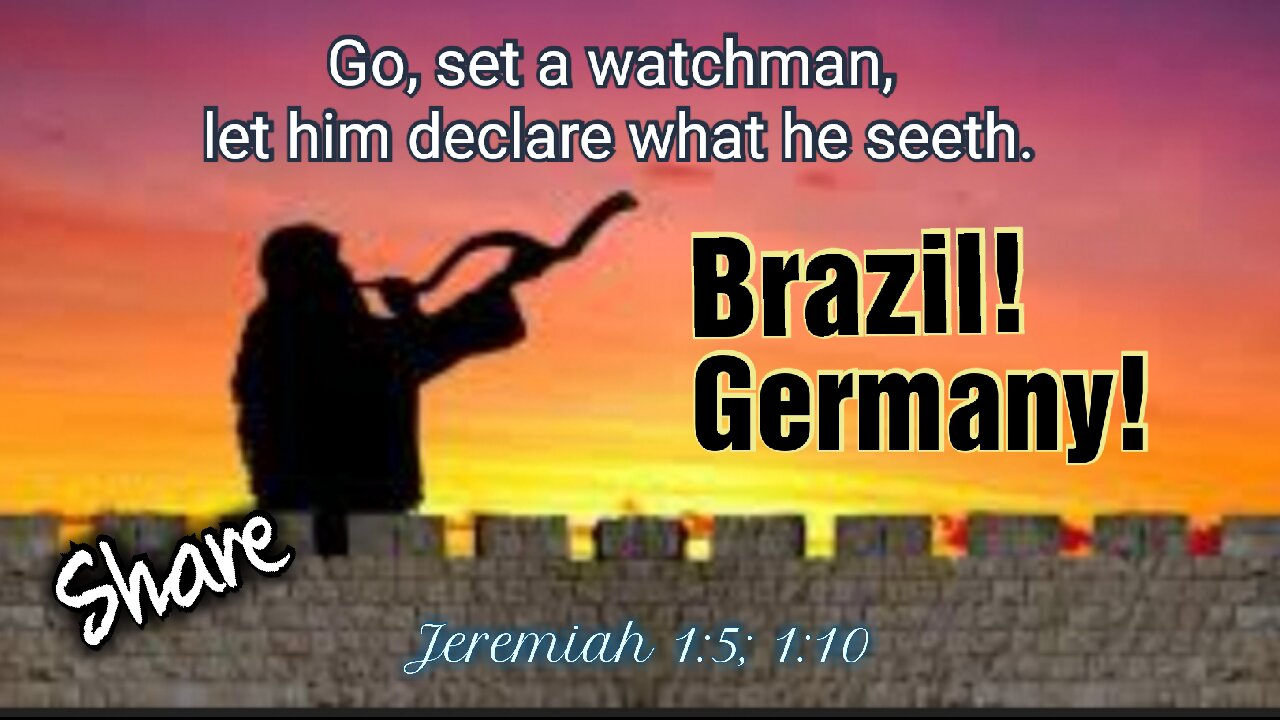 Warning from GOD to Brazil and to Germany #Endtimes #Share #Jesus #prayer #Bible #Prophecy