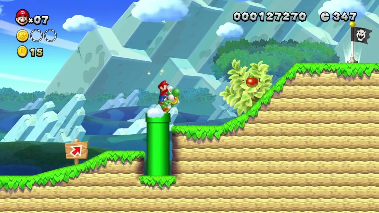 New Super Mario Bros U Acorn Plaines-3