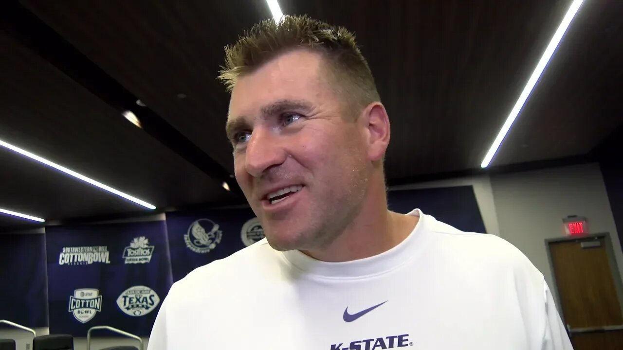 Kansas State Football | Joe Klanderman Interview | September 11, 2019