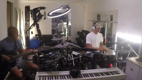 Everlast medley- Today- What It's Like- plus more! guitar & drums duet jam - JHE (JE) 9/16/22