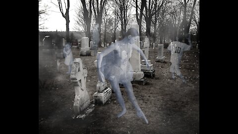 A Dancing Beggar Ghosts
