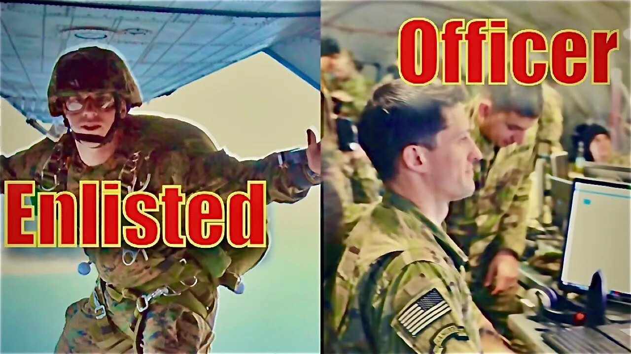 You Cannot Decide between Officer and Enlisted | Veteran Advice