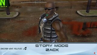 Dead or Alive 4: Story Mode - Zack