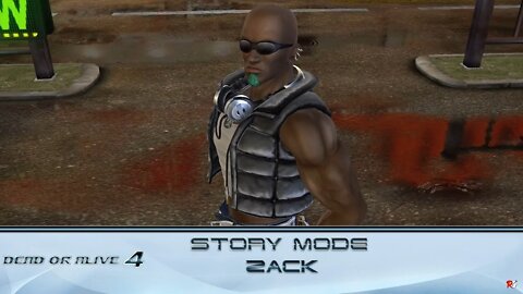 Dead or Alive 4: Story Mode - Zack