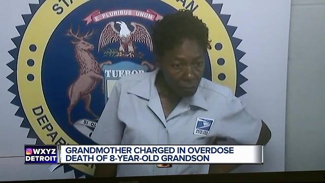 Detroit grandmother charged in death of 8-year-old grandson from Fentanyl overdose