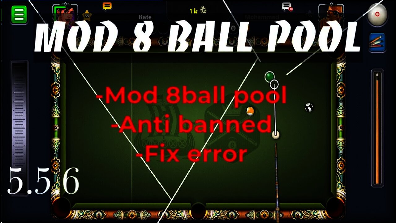 Mod Hack 8 ball pool | 22 November 2021