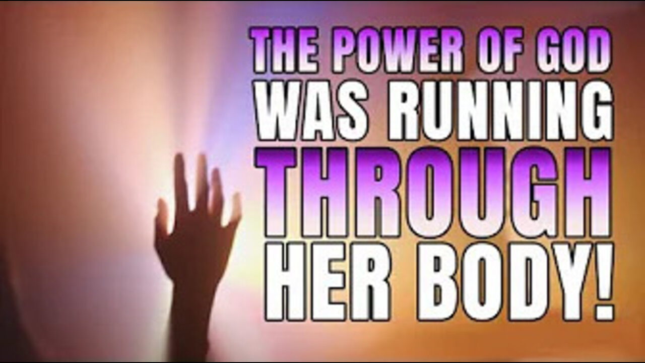 God's POWER Went Through This Woman's Body And Set Her FREE!!!